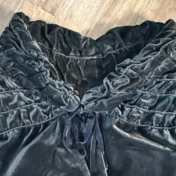Amazing Vintage black velvet cape bought in Paris LE Marais amazing detail
